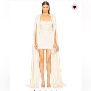 X REVOLVE Bardot Mini Dress Cape Set